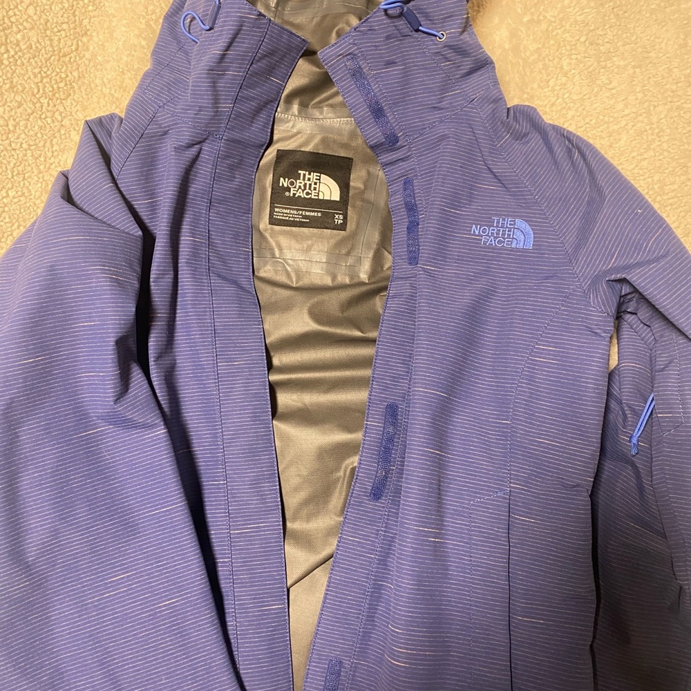 North face rain jacket XS